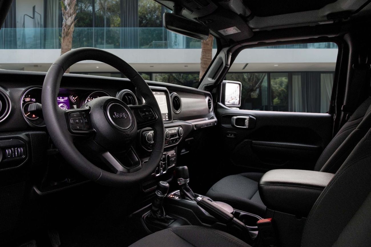 جيب رانجلر Sport | 3,075 P.M  | 0% Downpayment | Agency warranty