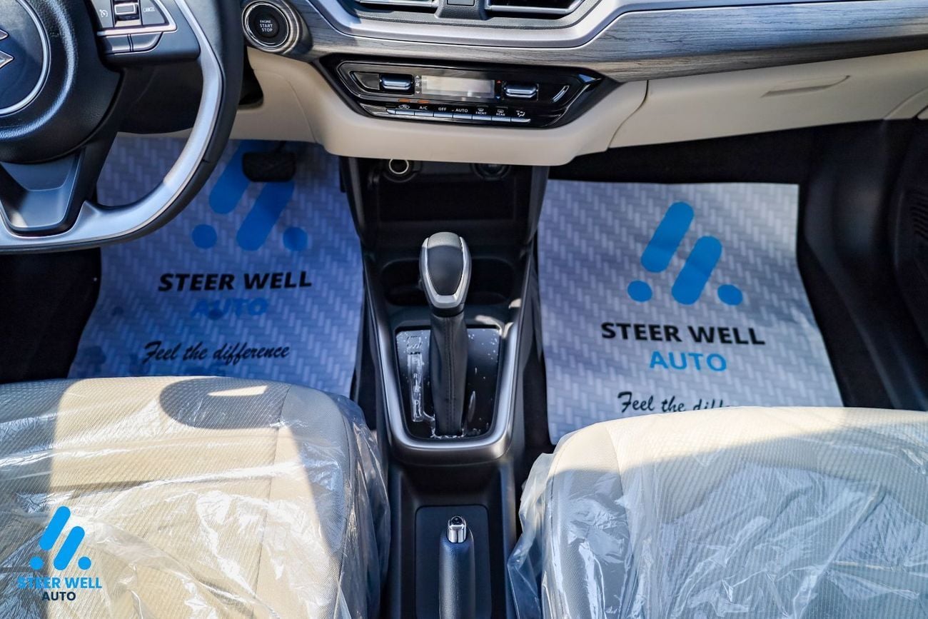 Suzuki Dzire 2025 | GLX HYBRID CVT | 1.2L 3-Cylinder Petrol | 9-Inch Touchscreen | BEST PRICE