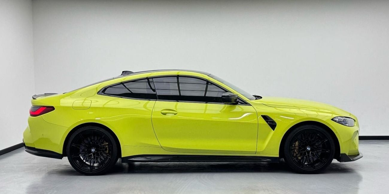 بي أم دبليو M4 Competition 3.0L 2021 BMW M4 Competition, Warranty, Carbon Fiber Package, Very Low Kms