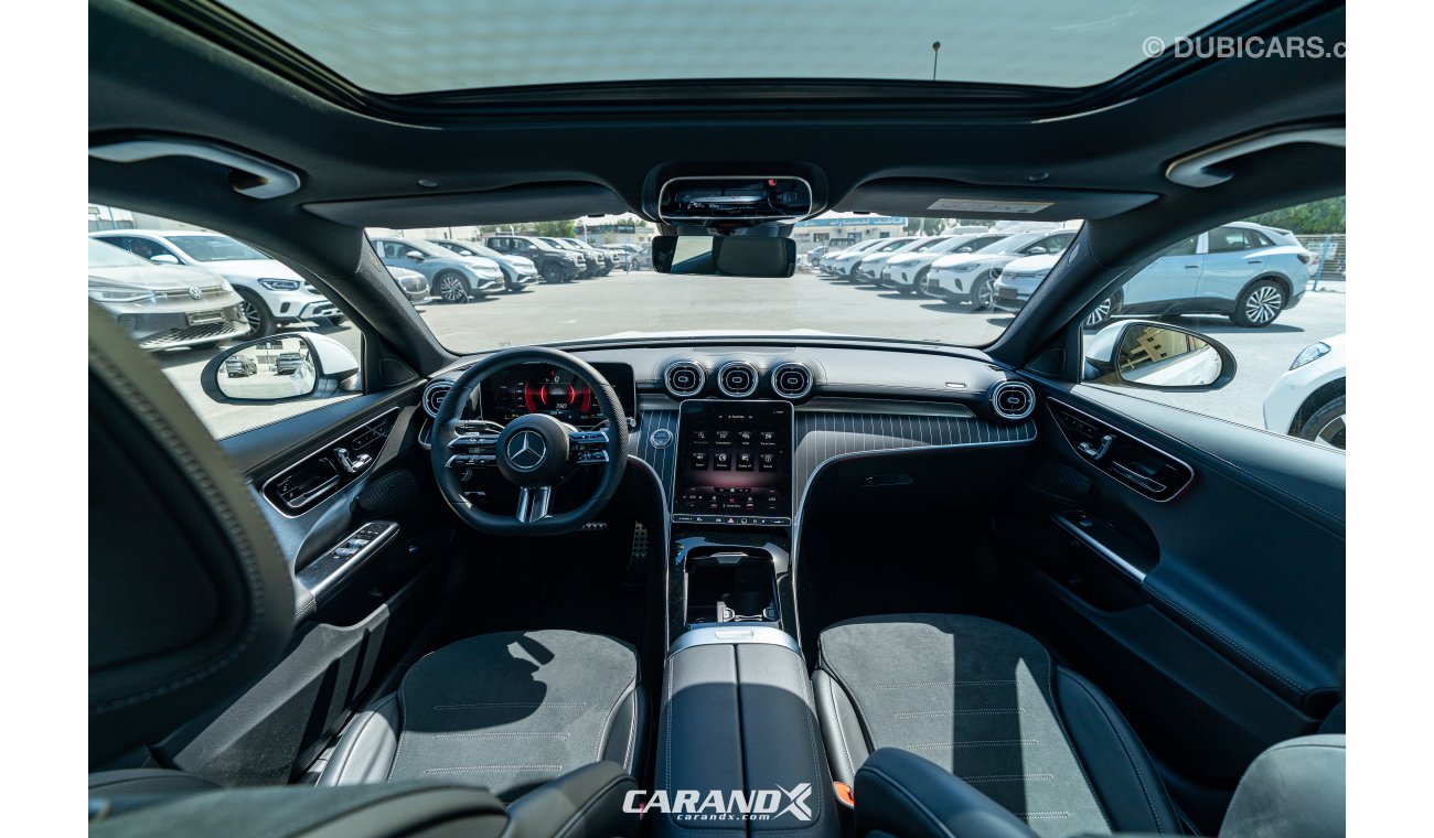 مرسيدس بنز C 200 Sport 2022 White With Sunroof