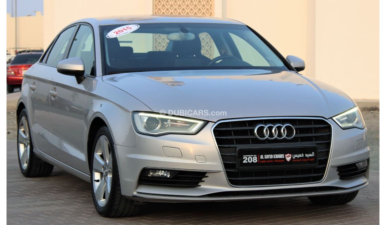 Audi A3 Audi A3 2015 GCC in excellent condition without accidents, very clean from inside and outside