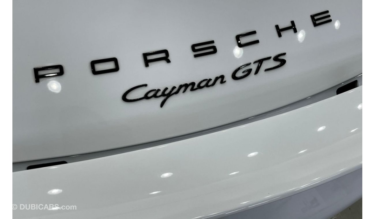 بورش كايمان جي تي أس 2016 Porsche Cayman GTS, Full Service History, Warranty, GCC