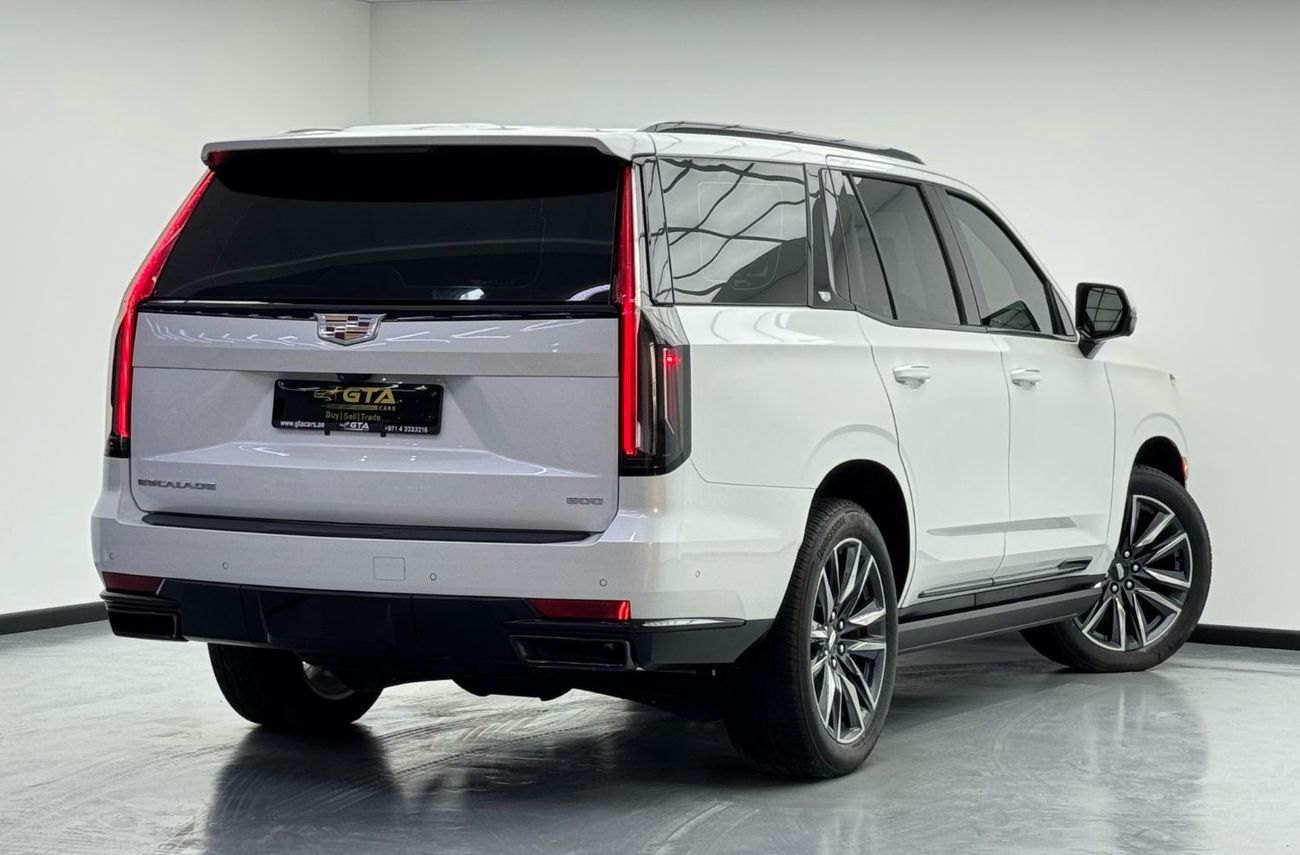 Cadillac Escalade Sport Platinum 6.2L 4WD 2023 Cadillac Escalade Sport, 2028 Cadillac Warranty + Service Pack, Fully L