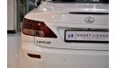 Lexus IS300 EXCELLENT DEAL for our Lexus IS 300C 2014 Model!! in White Color! GCC Specs