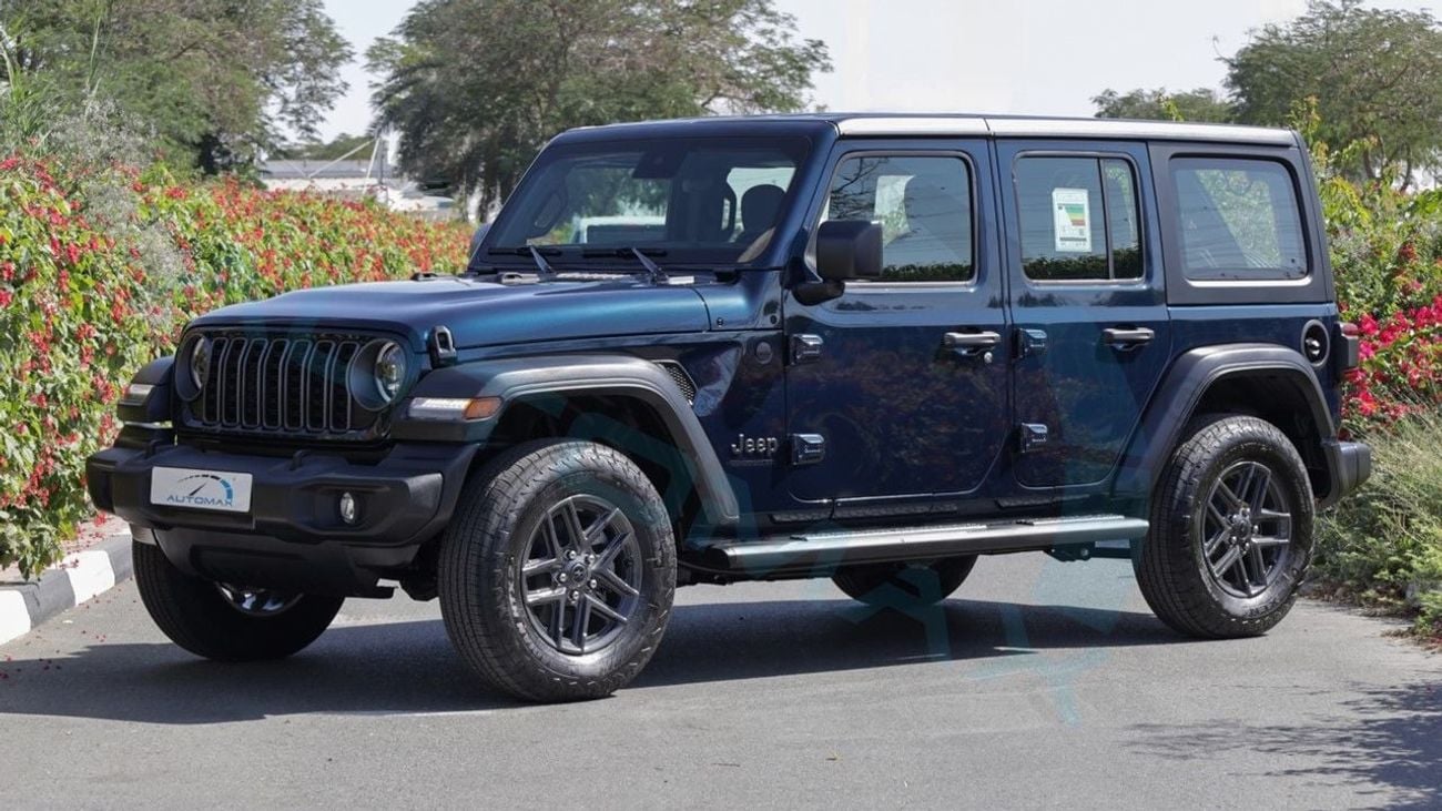 جيب رانجلر Unlimited Sport S I4 2.0T 2025 GCC 0Km With 3 Years Warranty Or 60,000 Km @Official Dealer
