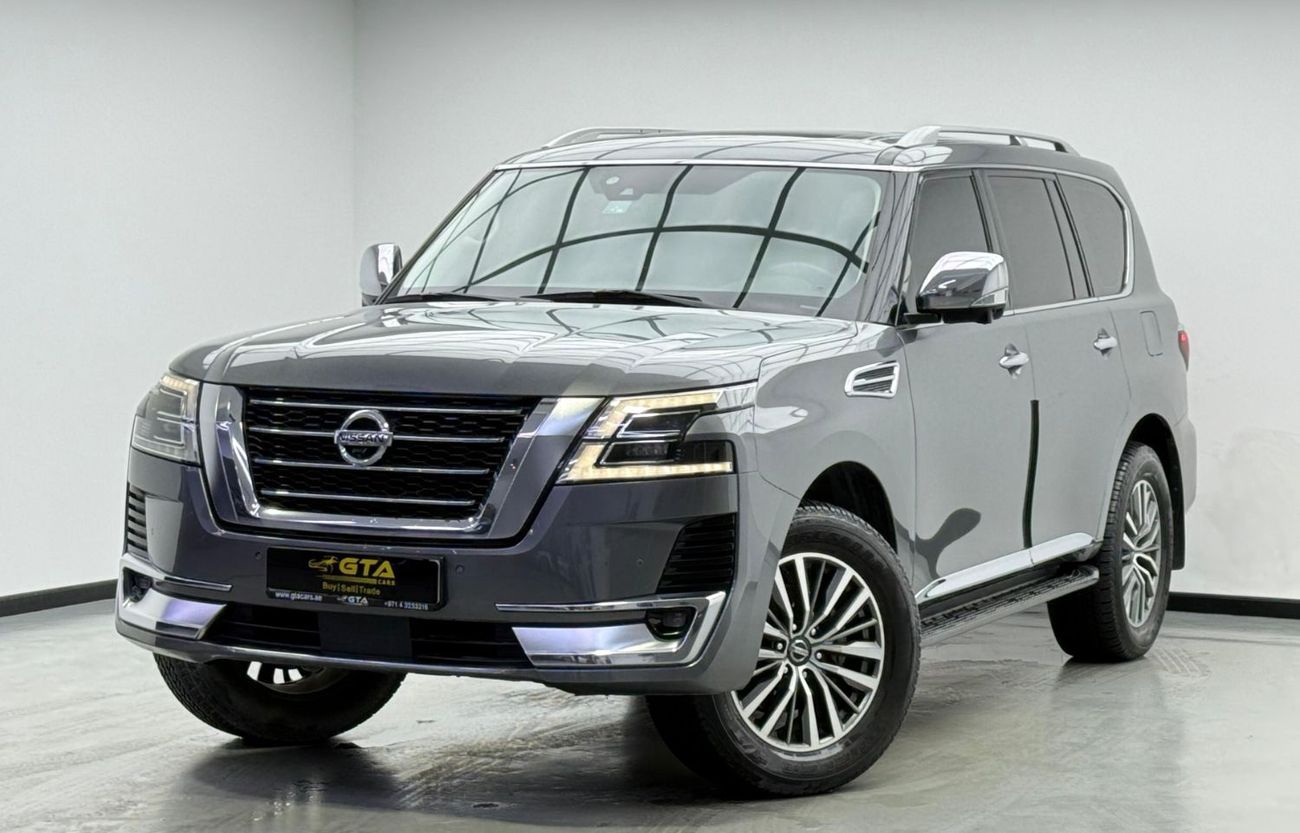 Nissan Patrol SE Titanium 4.0L 2020 Nissan Patrol SE Platinum, 2027 Nissan Warranty, 2025 Nissan Service Pack, 7 S