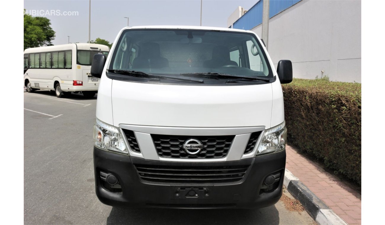 Nissan Urvan Microbus NISSAN URVAN 2014 GCC 5 SEAT WITH DELIVERY VAN