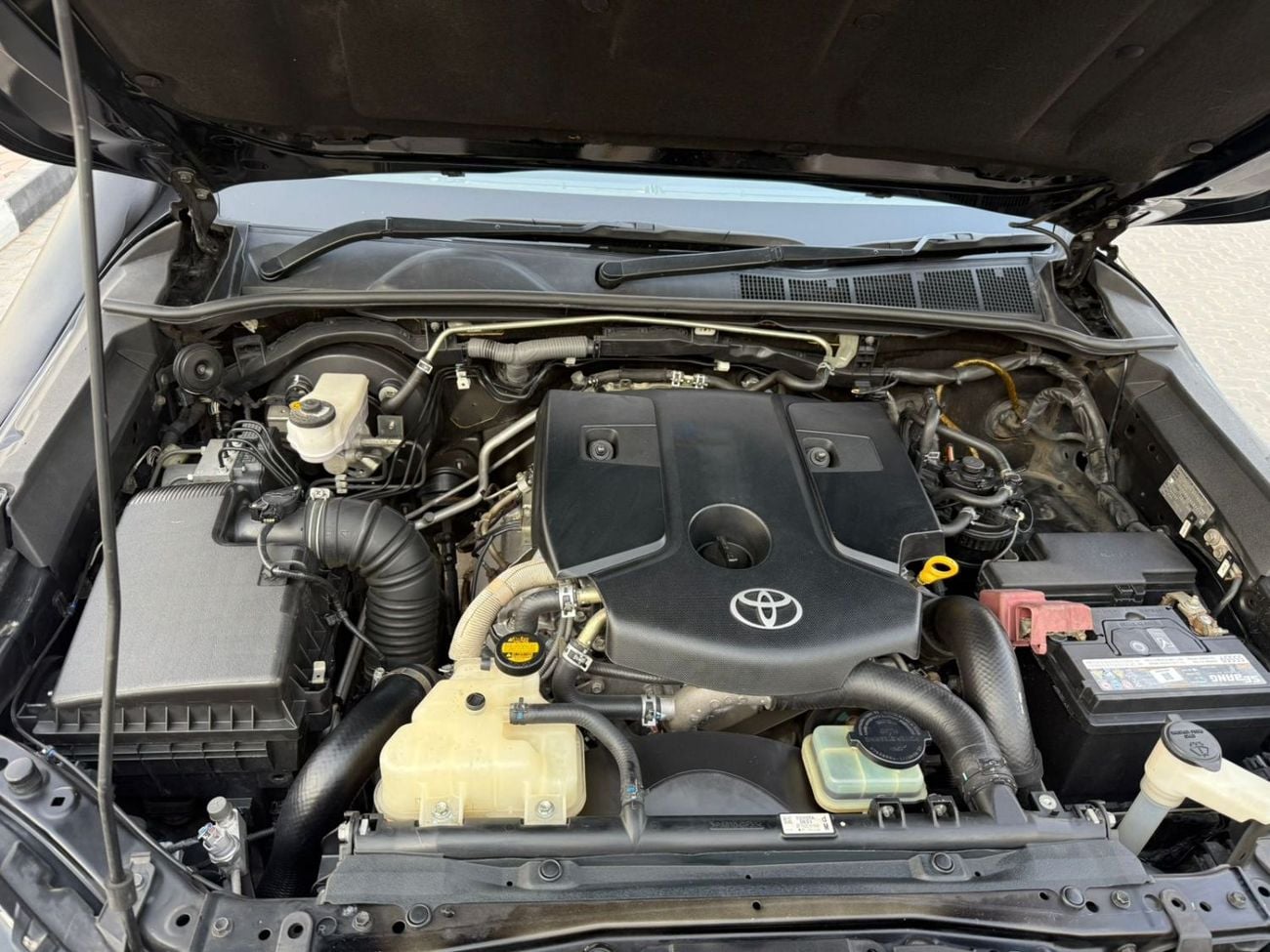 Toyota Hilux Toyota Hilux 2019Model Modified Adventure 2.8 Diesel engine 4x4 colour Black push start Transmission