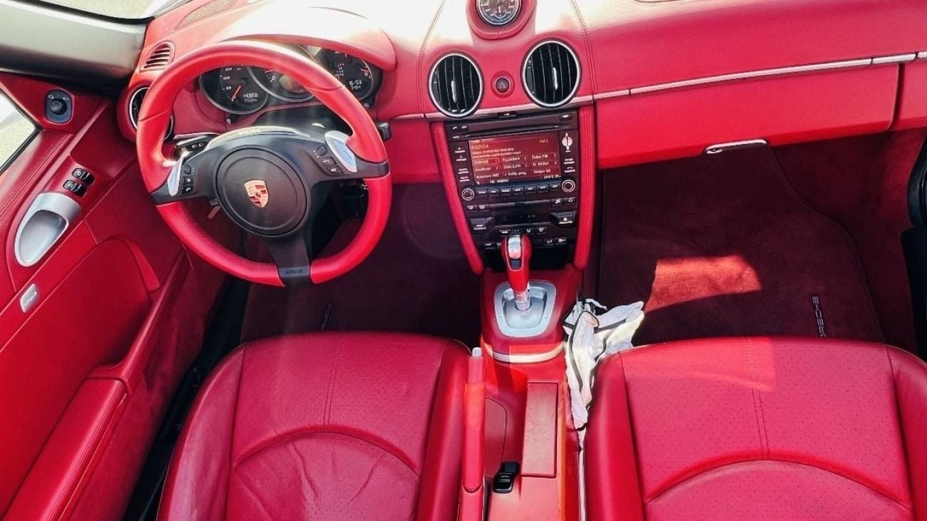 Porsche 718 Boxster Std PORSCHE BOXSRER 2012 | GCC | FSH | LOW MILEAGE | NO ACCIDENT | MINT CONDITON