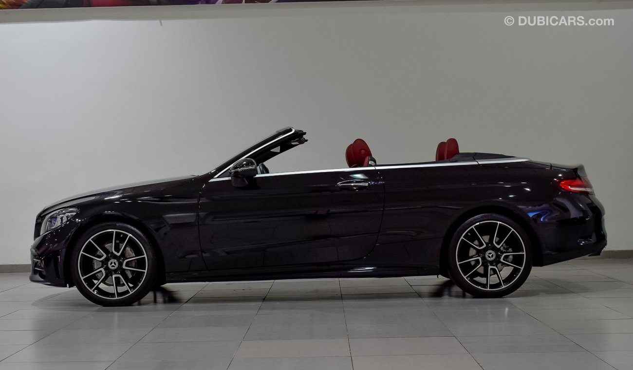 مرسيدس بنز C 200 كوبيه C200 CABRIOLET مع أحمر ناعمة TOP