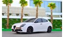 Alfa Romeo Giulietta Veloce | 1,761 P.M  | 0% Downpayment | Agency Warranty!