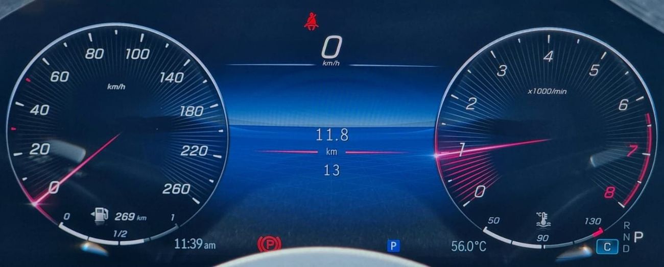 مرسيدس بنز CLA 200 AMG 5 Years Warranty 2025 GCC