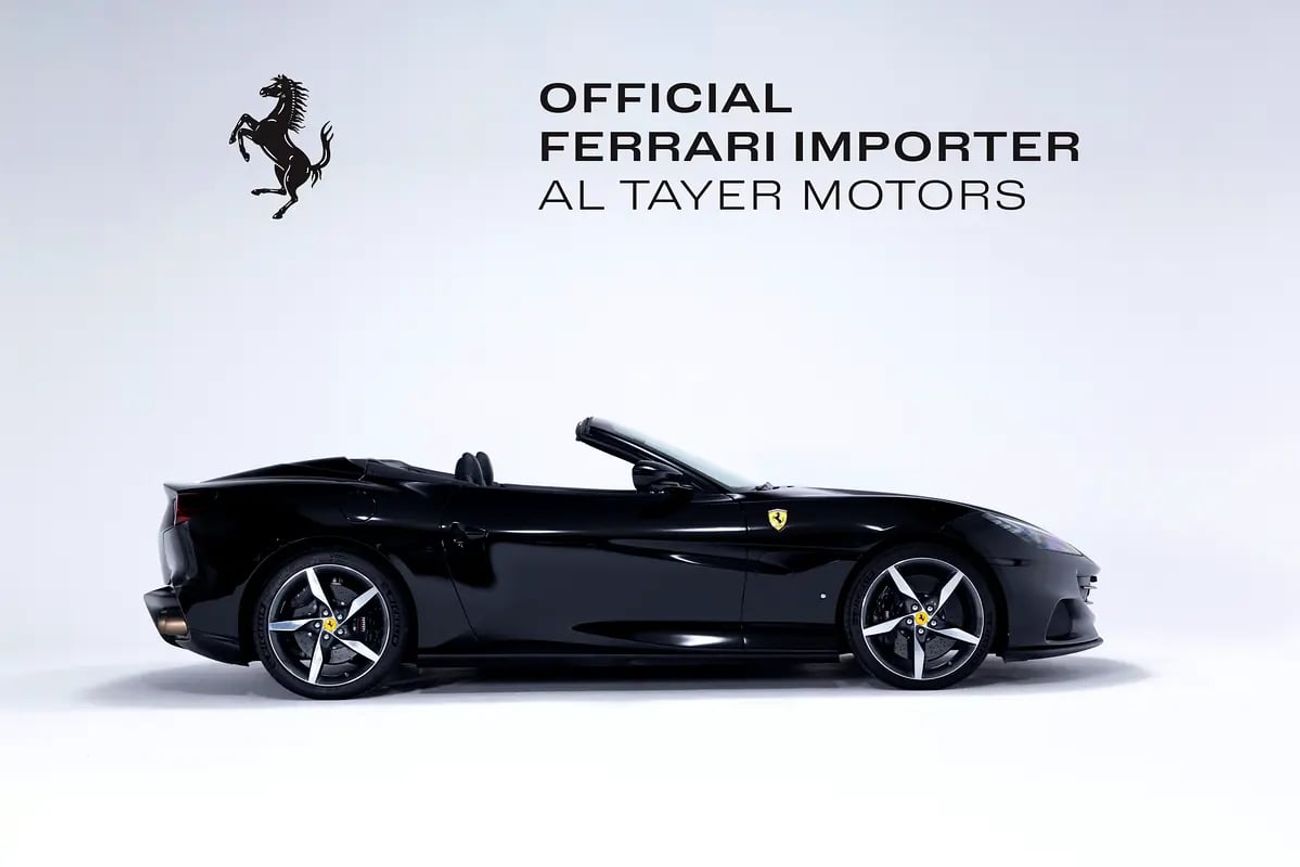 Ferrari Portofino Elegance Redefined: M MY in Grigio Alloy, Wrapped in Nero