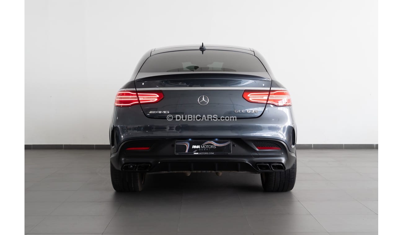 Mercedes-Benz GLE 63 AMG S Coupe 2016 Mercedes GLE-63 S AMG Coupe / Full Mercedes Benz Service History