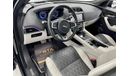 جاكوار F بيس 2020 Jaguar F Pace SVR SuperCharged, 01/2025 Agency Warranty + Service Contract, GCC