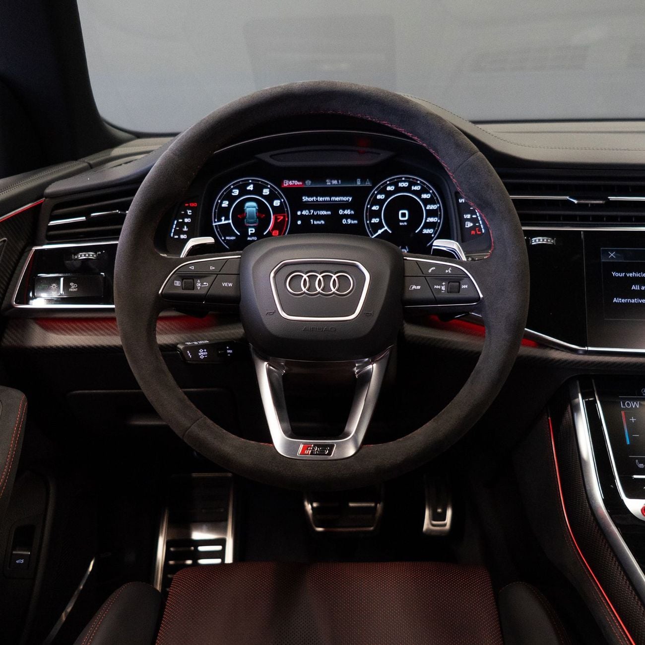 Audi RS Q8 AED 12,840 P.M • 0% Downpayment • Audi RS Q8 Performance  • Agency warranty for 2 years from Al Nabo