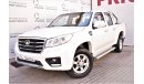 Great Wall Wingle AED 742 PM | 2.4L GCC WARRANTY