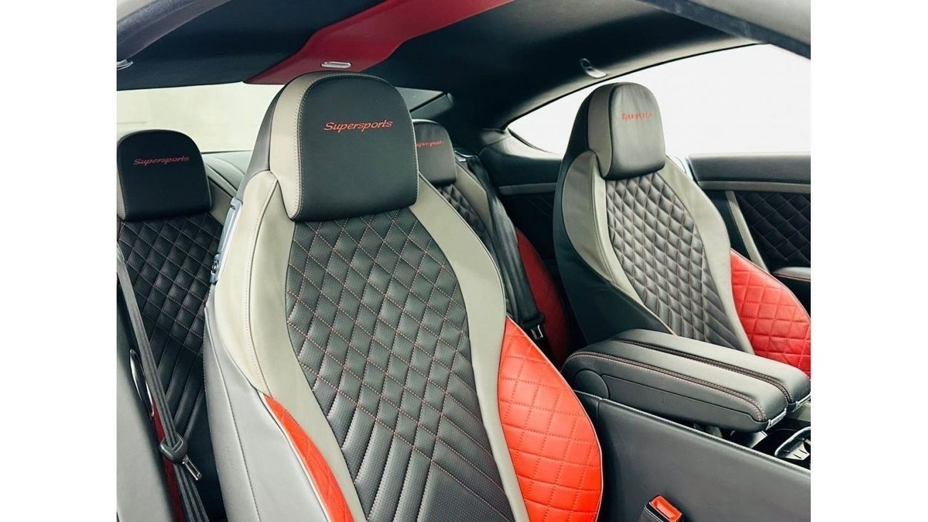 Bentley Continental GT 1/710 2017 Bentley Continental GT SuperSport, 2024 Agency Warranty + One Service Remaining, GCC