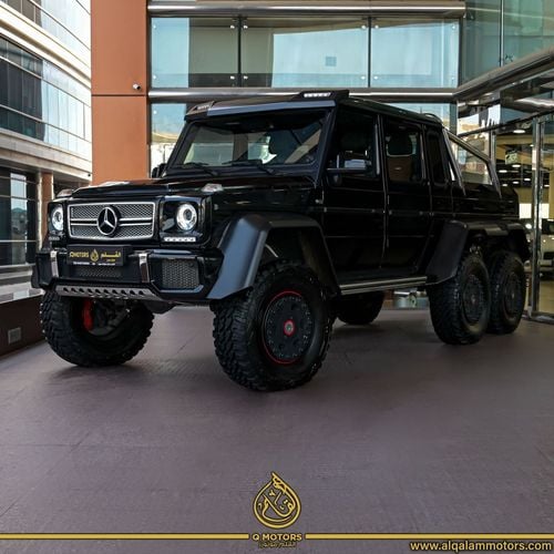 مرسيدس بنز G 63 AMG 2014 MERCEDES BENZ G63 6X6 GCC DONE ONLY 1000KM