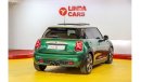 Mini Cooper S Mini Cooper S 2020 GCC under Agency Warranty with Zero Down-Payment.