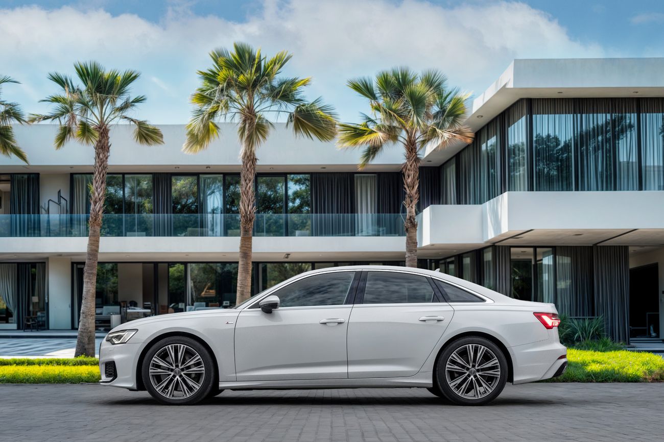 أودي A6 A6 55 TFSI Quattro | 2,155 P.M | 0% Downpayment | Agency Warranty!