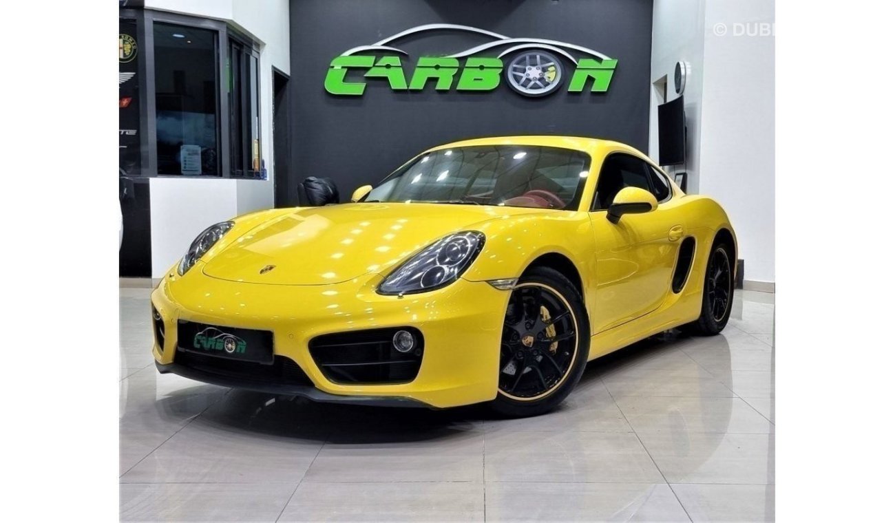 Porsche 718 Cayman Std PORSCHE CAYMAN 2015 GCC IN BEAUTIFUL SHAPE WITH FULL PORSCHE SERVICE HISTO