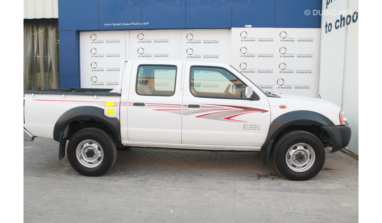 Nissan Navara 2.5L 4X4 2016 WHITE MANUAL DRIVE