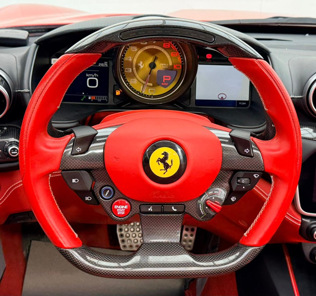 فيراري بورتوفينو 2019 Ferrari Portofino, Warranty, Service History, Carbon Fiber Interior, Fully Loaded, Jap