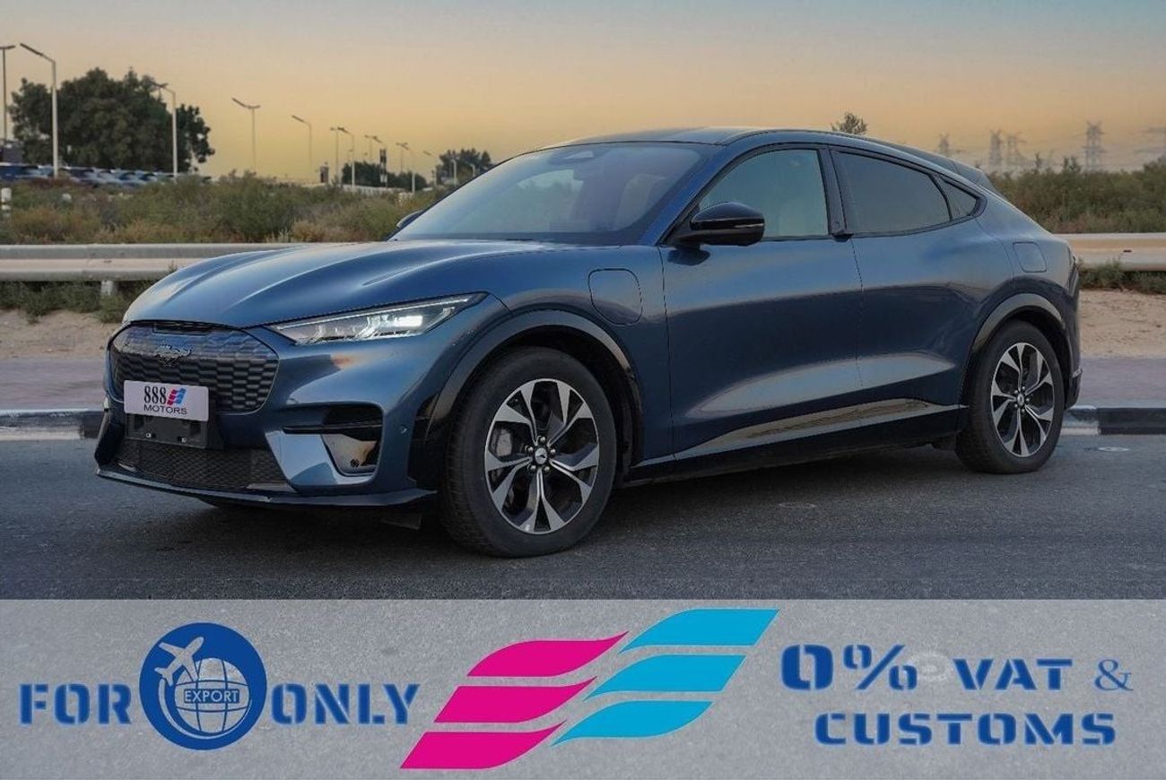 فورد موستانج ماك-إي 2022 FORD MUSTANG MACH-E PREIMUM AWD BLUE 0km