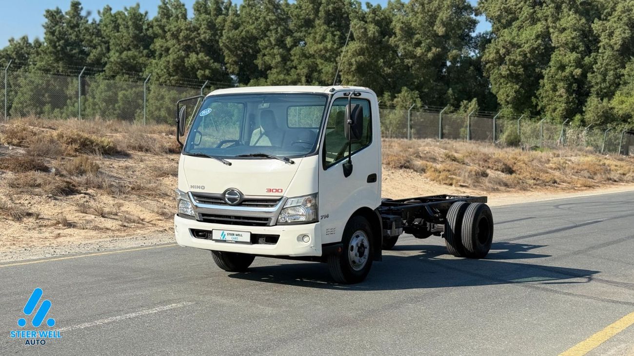 Hino 300 GCC Specs | White| RWD | Manual | Bare Chassis