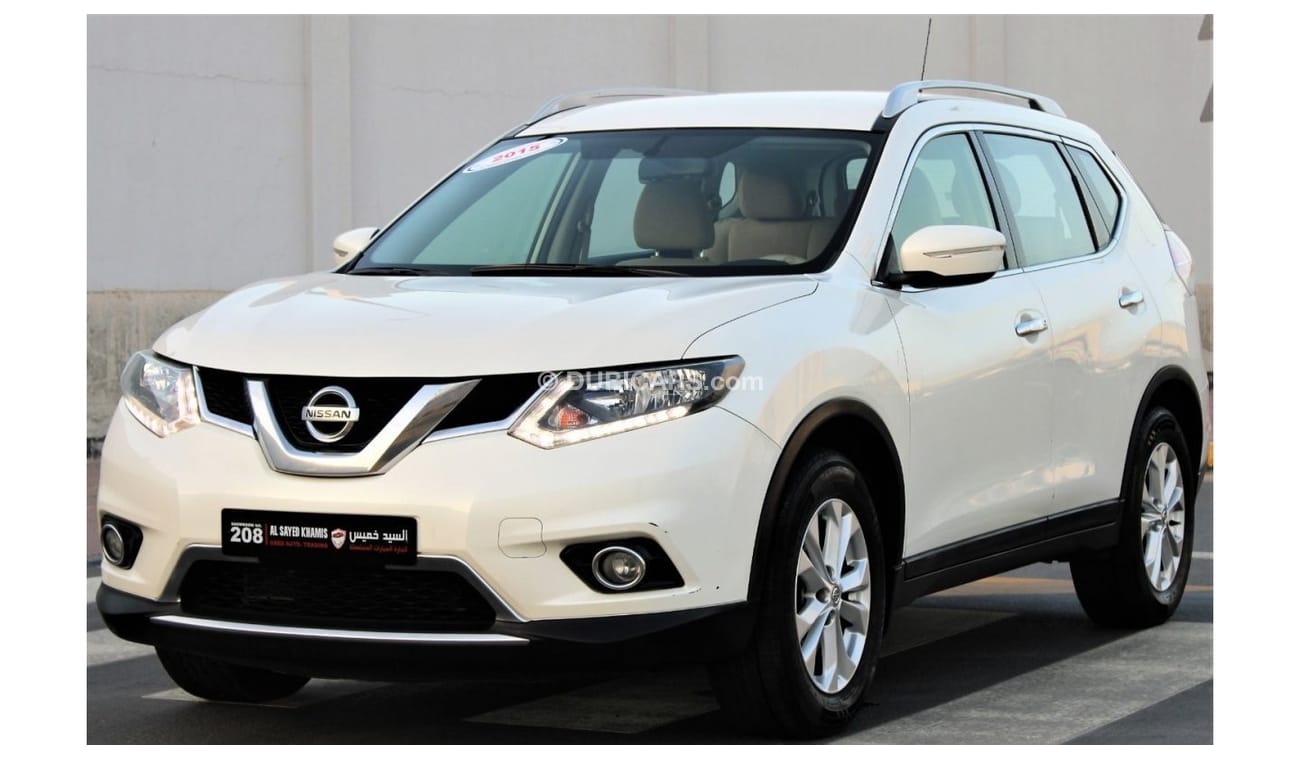 Nissan XTrail Nissan X-Trail 2015 GCC No. 2 in excellent condition without accidents, very  clean from inside and