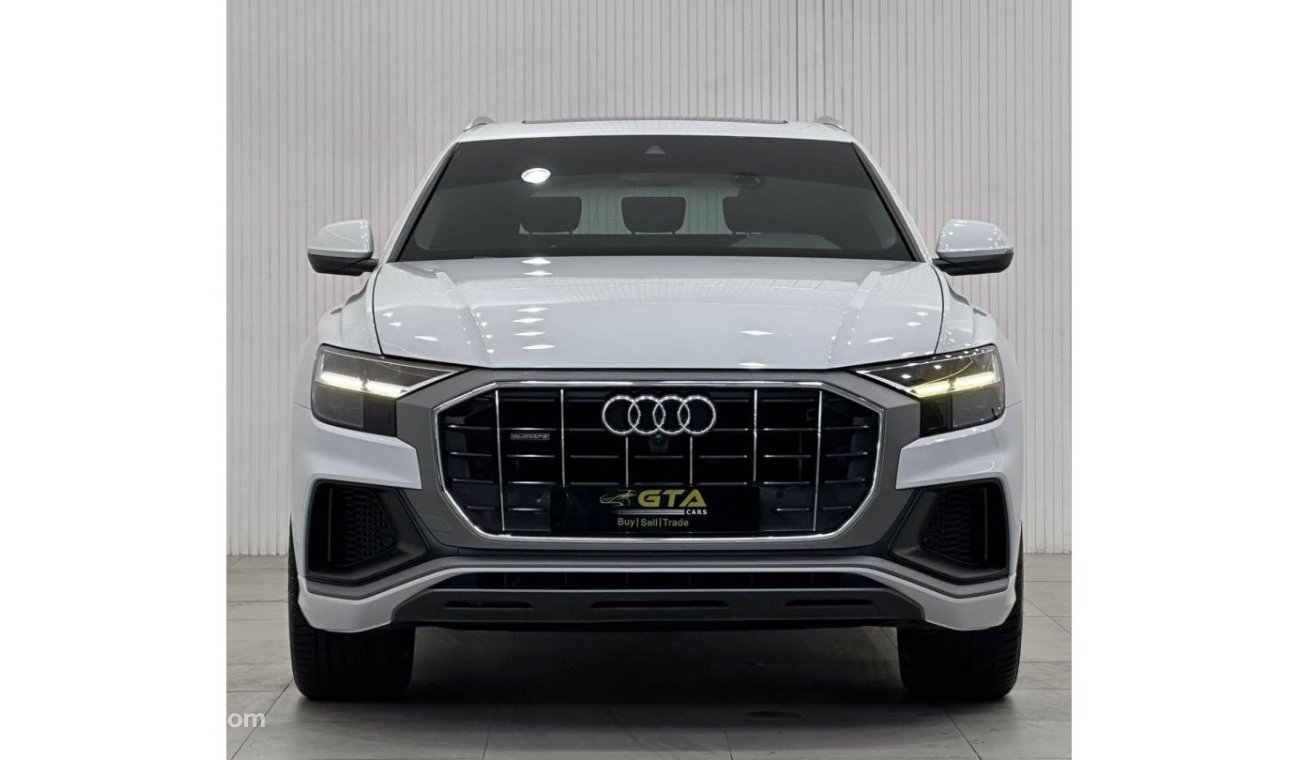 أودي Q8 55 TFSI quattro S-لاين 2020 Audi Q8 S-Line 55TFSI Quattro, Oct 2024 Audi Warranty + Service Pack, Fu