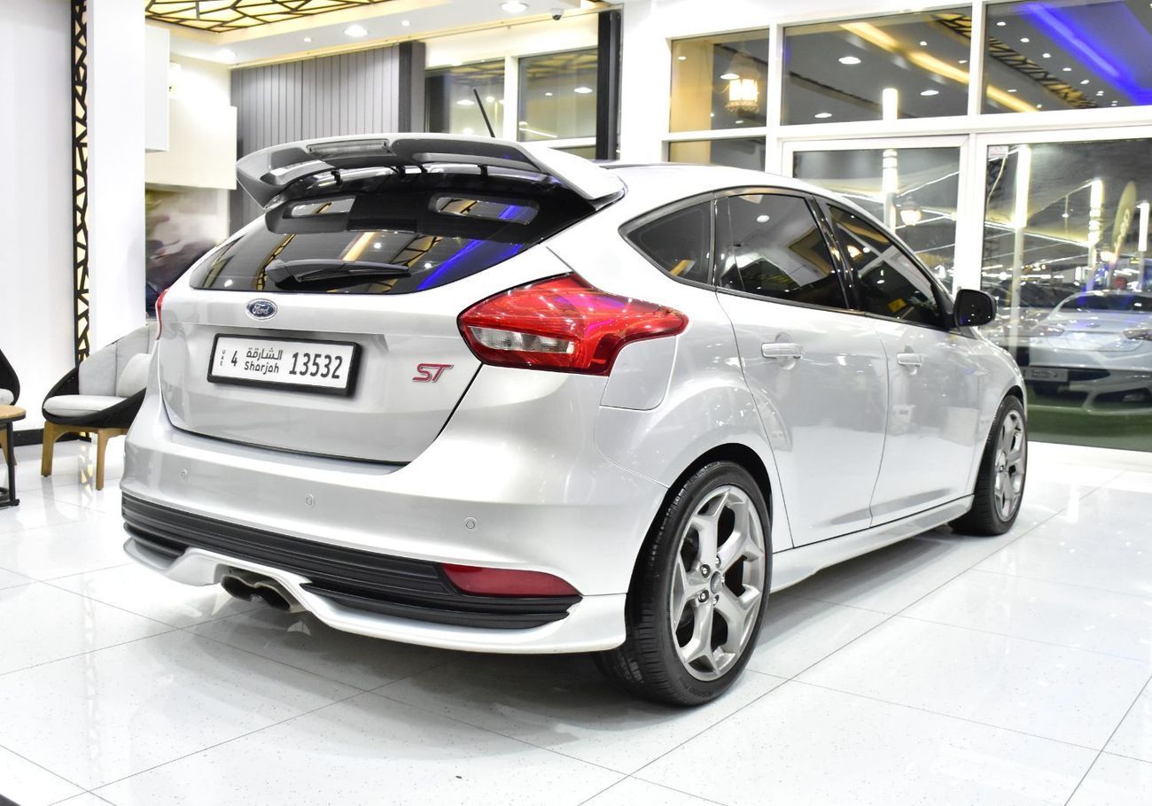 Ford Focus EXCELLENT DEAL for our Ford Focus ST ( 2017 Model ) in Silver Color GCC Specs