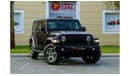 Jeep Wrangler Jeep Wrangler 2023 GCC under Agency Warranty with Flexible Down-Payment.