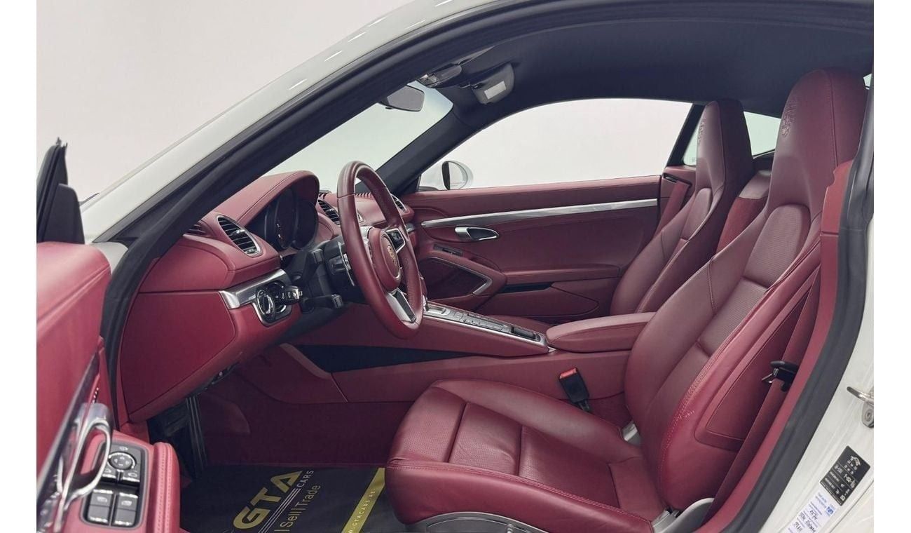 Porsche 718 Cayman Std 2.0L A/T 2019 Porsche 718 Cayman, November 2025 Porsche Warranty, Full Porsche Service History,