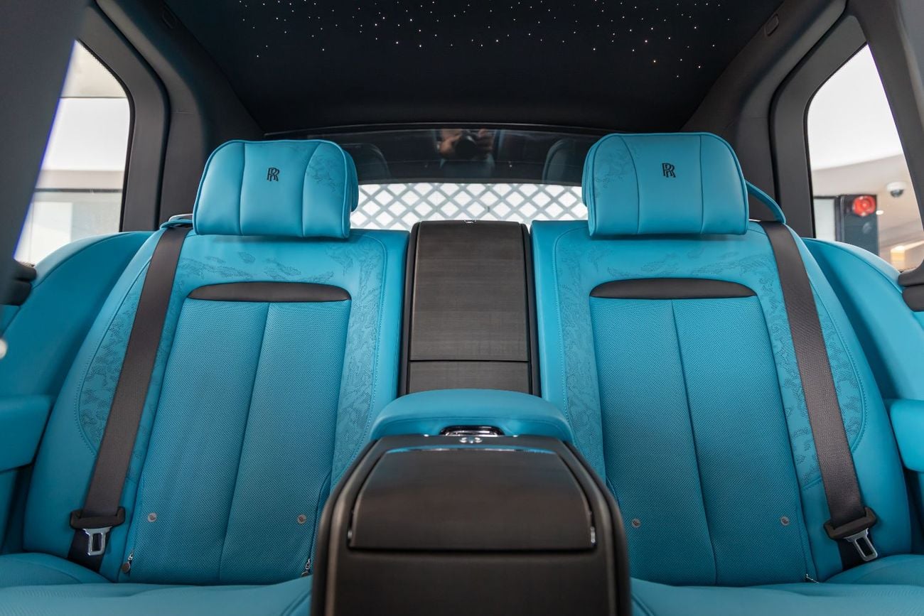 Rolls Royce Cullinan ROLLS-ROYCE CULLINAN | WARRANTY AVAILABLE PITSTOP 360AGMC | SILVER BADGE | BESPOKE TURQUOISE LEATHER