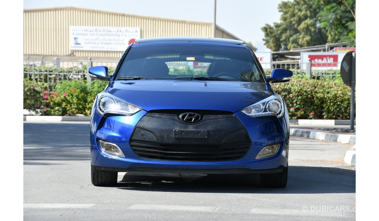 Hyundai Veloster 2016 - LOW MILEAGE - FULL SERVICE HISTORY - WARRANTY - O DOWNPAYMENT - 884AED