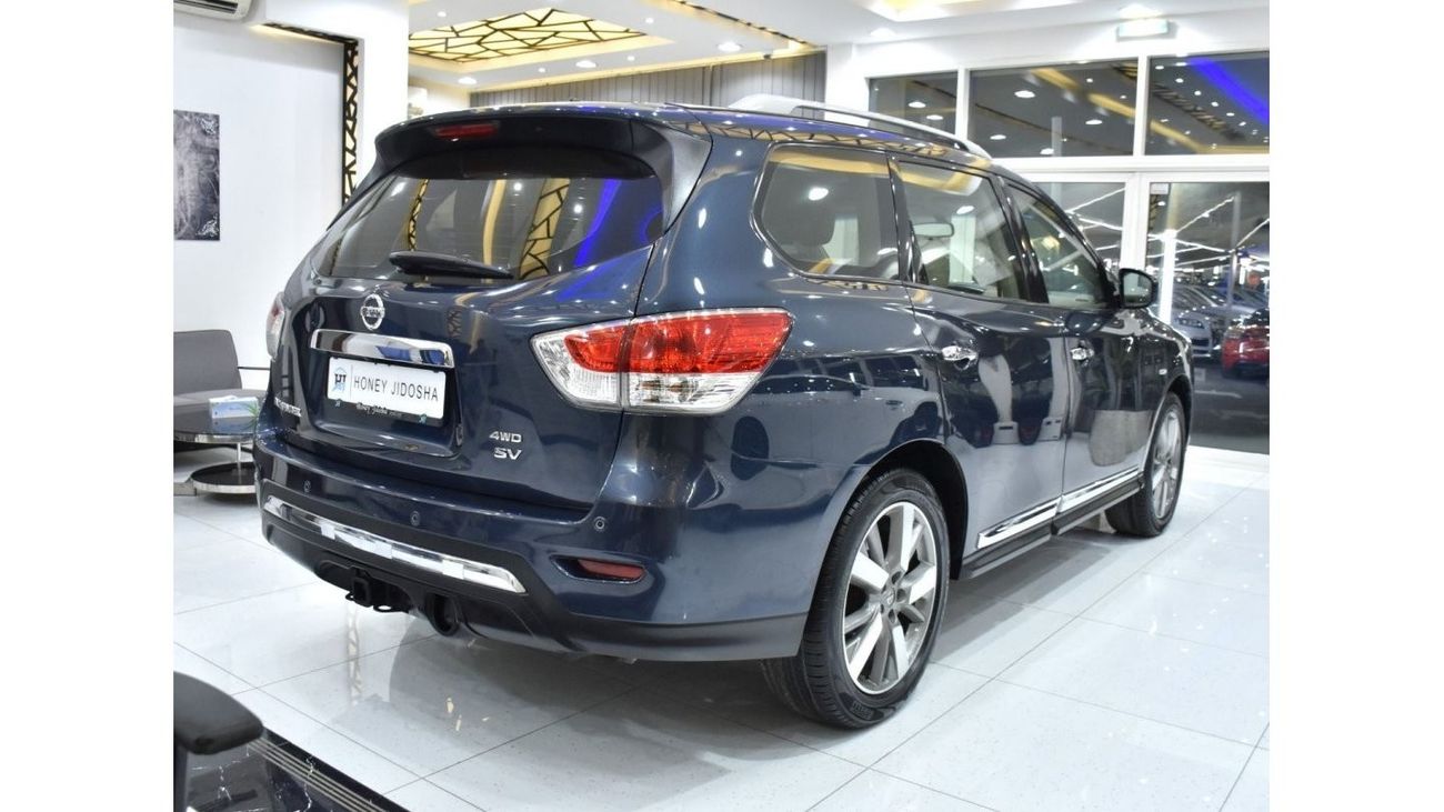 نيسان باثفايندر EXCELLENT DEAL for our Nissan Pathfinder SV 4WD ( 2013 Model ) in Blue Color GCC Specs