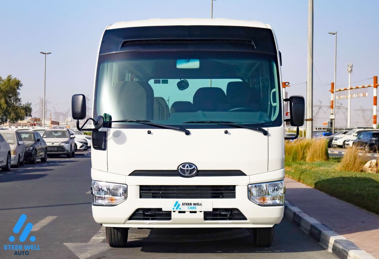 Toyota Coaster DLX 23 Executive Seats 4.2L Diesel M/T - GCC Specs - Book Now!