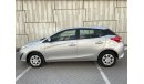 Toyota Yaris 1.3L | SE|  GCC | EXCELLENT CONDITION | FREE 2 YEAR WARRANTY | FREE REGISTRATION | 1 YEAR FREE INSUR