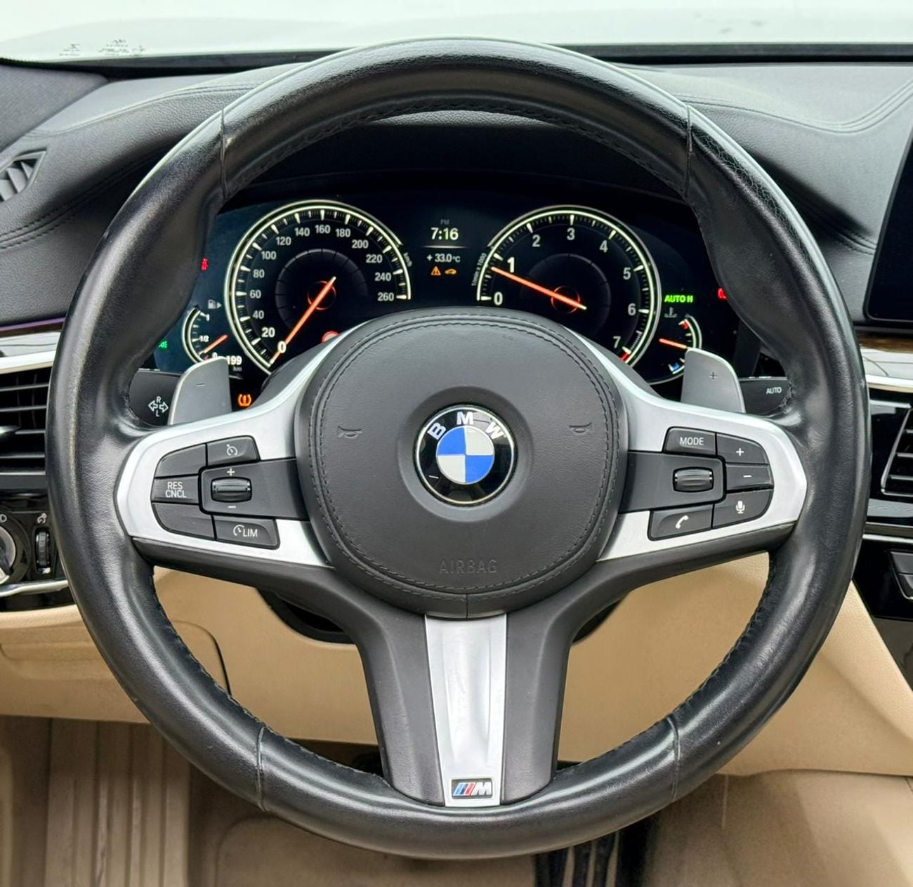 BMW 530i 2018 BMW 530i M-Sport, Full Service History, Fully Loaded, Excellent Condition, GCC