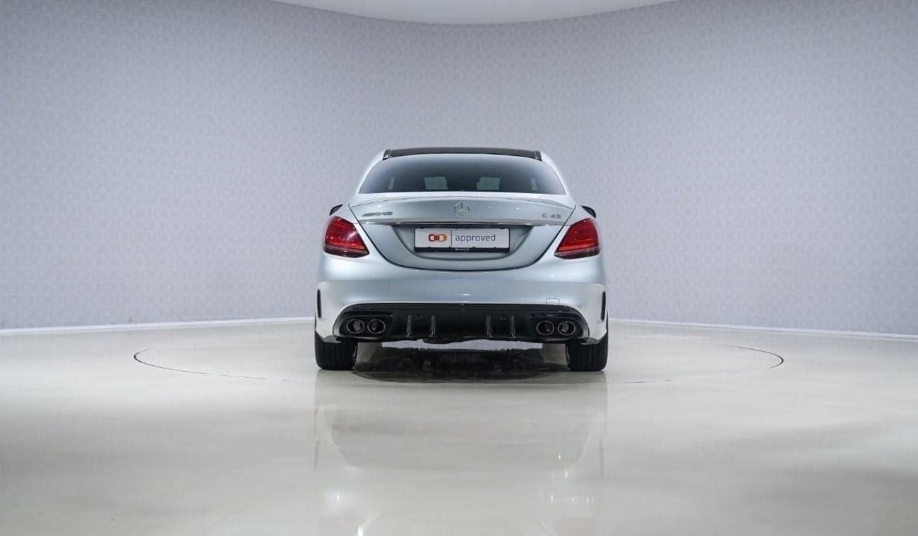Mercedes-Benz C 43 AMG | AED 3438 PM | 2 Years Unlimited Warranty