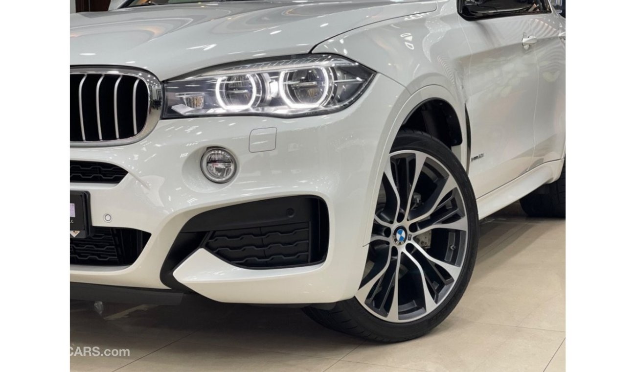 بي أم دبليو X6 50i M سبورت 50i اكسكلوسيف BMW X6 XDrive 50i M package GCC 2018 Under warranty and service contract f