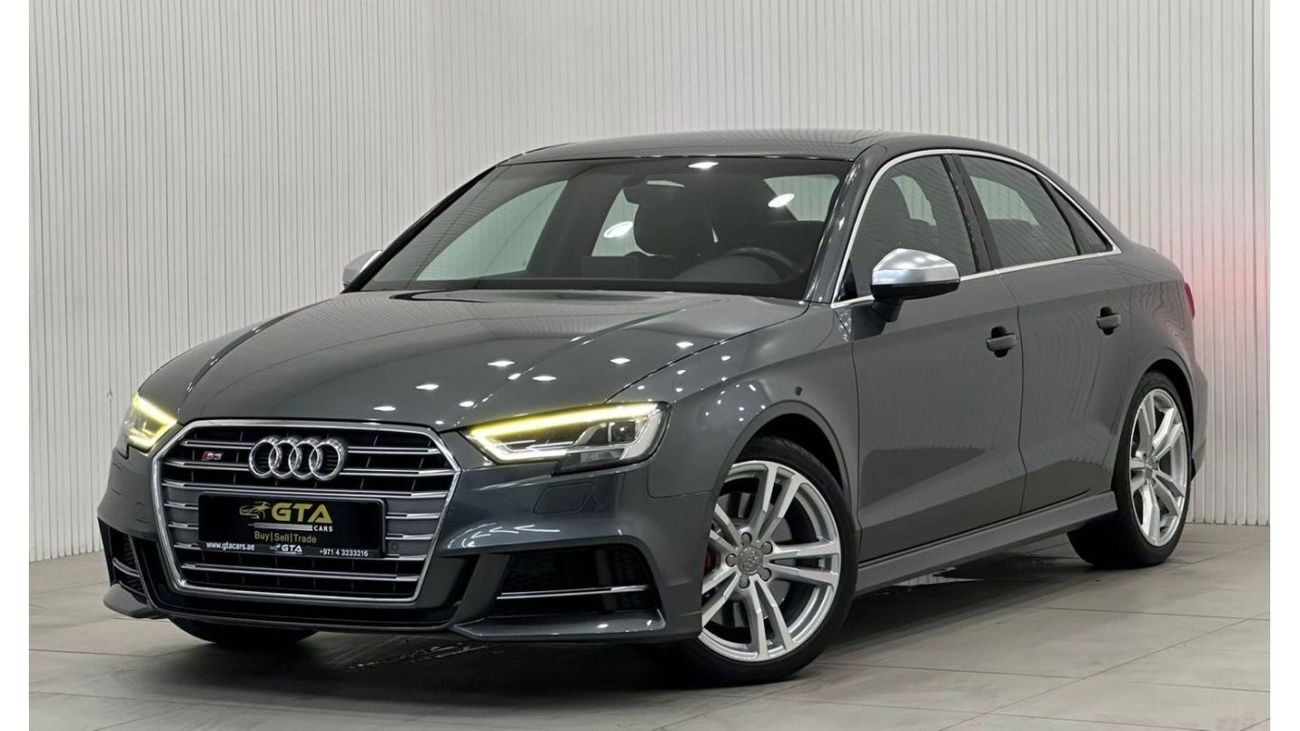 Audi S3 Std 2017 Audi S3 S-Line Quattro TFSI, Warranty, Full Service History, Full Option, GCC