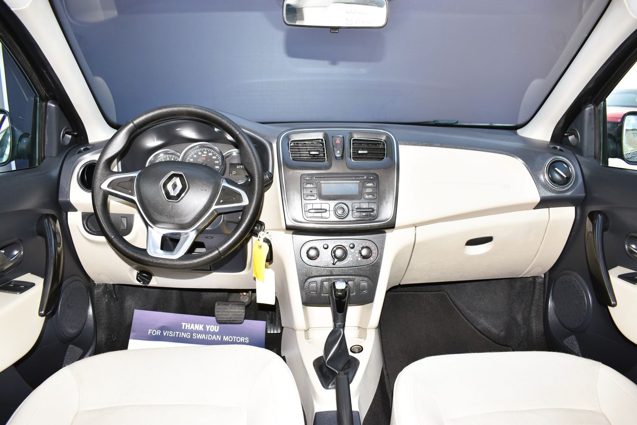 رينو سيمبول AED 449 PM | 1.6L PE GCC DEALER WARRANTY