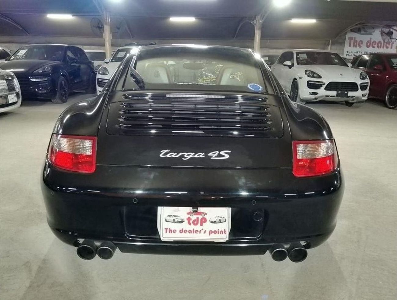 بورش 911 TARGA 4S 2007 3.8L, WITH SPORTS CHRONO PACKAGE, CARBON INTERIOR PACKAGE AND MORE..