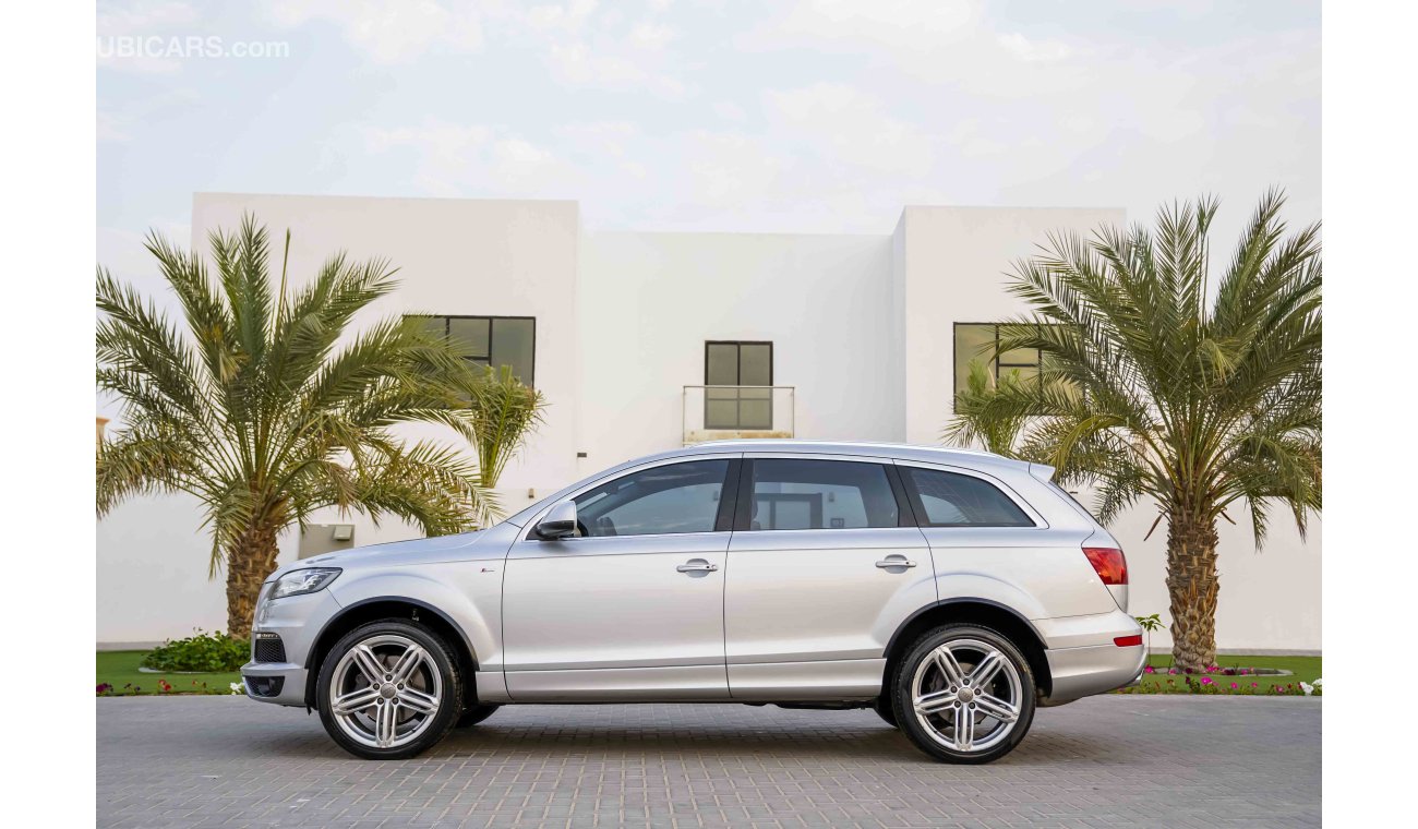 Audi Q7 S-Line 2015 - Immaculate Condition! - 1 Year Warranty! - Only AED 1,939 PM! - 0% DP