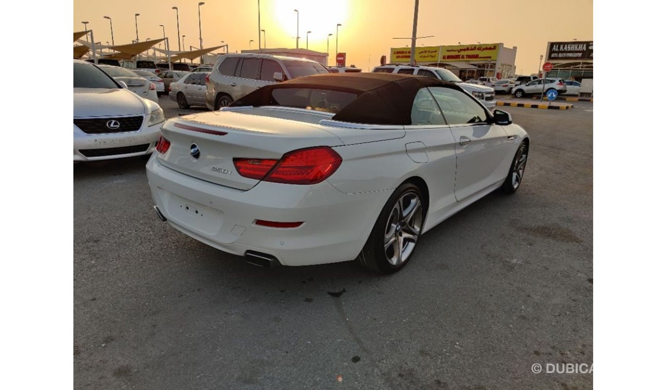 BMW 630i 2012  convertible full options American specs Clean title