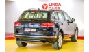 Volkswagen Touareg Volkswagen Touareg SEL 2016 GCC under Warranty with Zero Down-Payment.