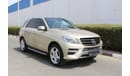 Mercedes-Benz ML 350 MERCEDES ML 350 AMG 4 MATIC GULF SPACE FULL OPTIONS